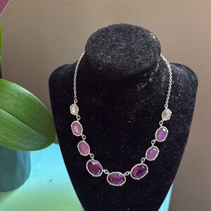 Elegant Silver Geometric Necklace